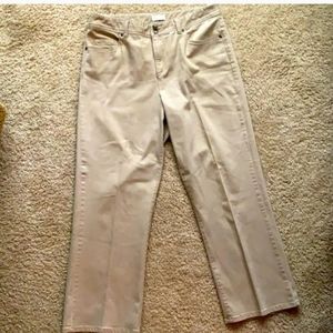 Christopher & Banks tan khaki jeans